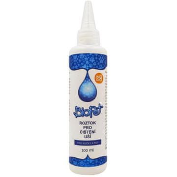 BIOPET raztopina za čiščenje ušes 100ml