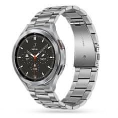 Tech-protect Stainless pašček za Samsung Galaxy Watch 4 / 5 / 5 Pro / 6, silver