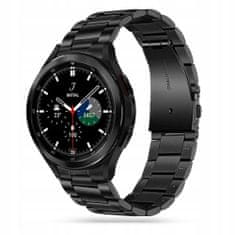 Tech-protect Stainless pašček za Samsung Galaxy Watch 4 / 5 / 5 Pro / 6, black