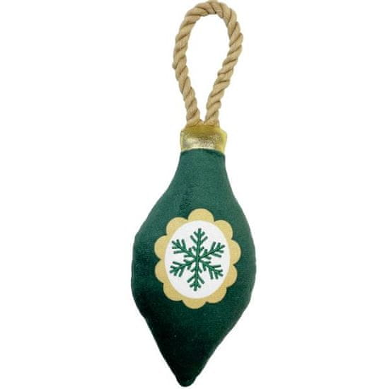 Happy Pet Igrača plišasta Gemstone Forest Ropee Božični okrasek HP 29cm zelena