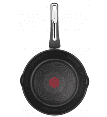 Tefal Tefal Emotion Wok Ponev 26 cm E30077 - Nerjavno jeklo, non-stick, za vse vrste kuhalnih plošč, hitro segrevanje