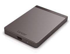 Lexar Lexarjev zunanji SSD 2TB SL200 USB 3.1 (branje/pisanje: 550/400 MB/s)