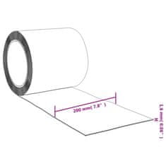 Vidaxl Zavesa za vrata prozorna 200 mm x 1,6 mm 50 m PVC