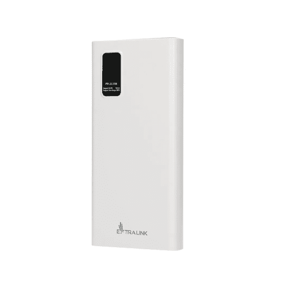 Extralink Prenosna baterija Power bank EPB-067W 10000mAh bela