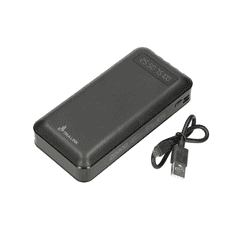 Extralink Prenosna baterija Power bank EPB-084 20000mAh črna