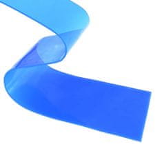 Vidaxl Zavesa za vrata modra 200 mm x 1,6 mm 25 m PVC