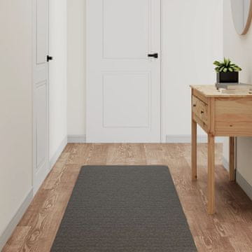 Vidaxl vidaXL Tekaška preproga, antracitna, 60x180 cm