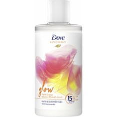 Dove Gel za kopel in tuširanje Bath Therapy Glow (Bath and Shower Gel) 400 ml