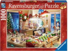 Ravensburger Puzzle božični medenjaki 1000 kosov