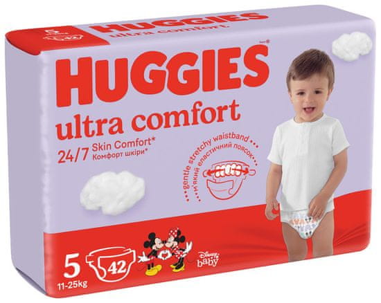 Huggies Ultra Comfort 5 Jumbo plenice, 42 kosov