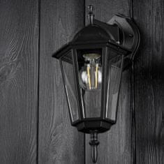 LUMILED Vrtna svetilka E27 fasadna stenska svetilka BELLIS navzdol