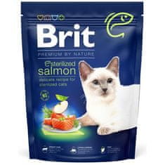 Brit Premium by Nature Cat Steril. Losos 300 g