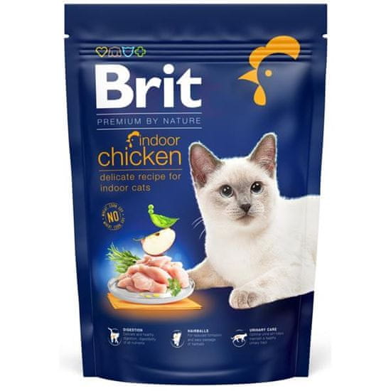 Brit Premium by Nature Cat Indoor Chicken 800 g