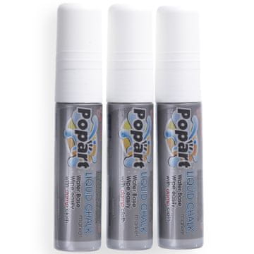 shumee Označevalci za belo tablo, konica 15 mm, beli, 3 kosi. - Hendi 664223