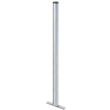 Meva Jekleni pocinkani steber za ulični smetnjak 60x1200mm
