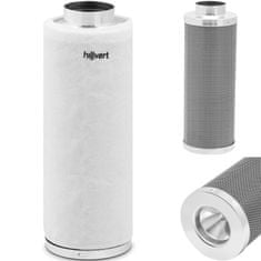 Hillvert Ogljikov filter s predfiltrom za prezračevanje premera 50 cm 102 mm za 85 C