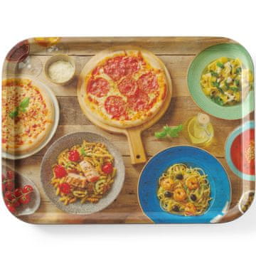 shumee Protizdrsni pladenj za serviranje okusnih pizza testenin 330 x 430 mm - Hendi 508015