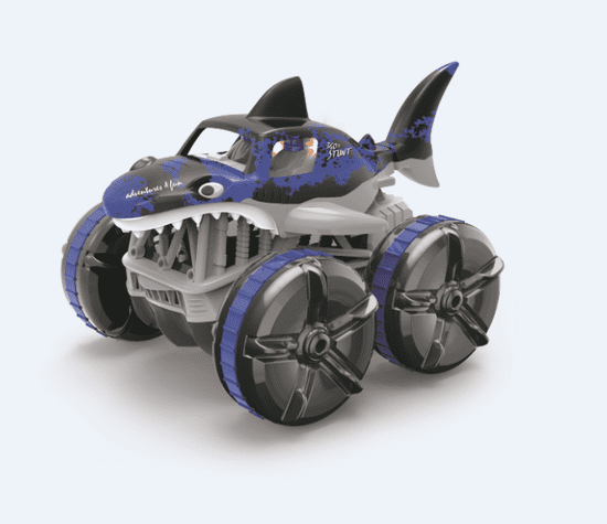 Mac Toys DRIVERO Avto amfibija morski pes modra
