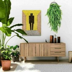Cool Mango Dekorativna viseča rastlina za dom, umetno zeleno cvetje, viseča praprot, rastlinska dekoracija, okrasite svoj dom, realni izgled, 80 cm dolžine – Fernleaves