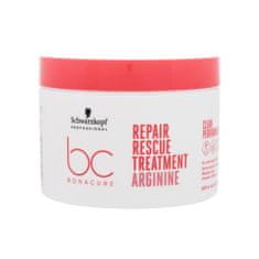 Schwarzkopf Prof. BC Bonacure Repair Rescue Arginine Treatment obnovitvena maska za poškodovane lase 500 ml za ženske