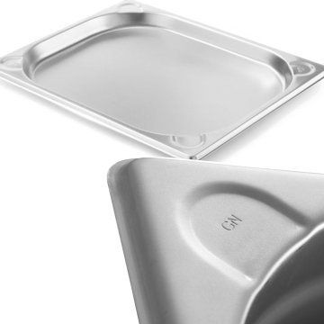 shumee GN 1/2 jeklena posoda Kitchen Line višina 20 mm - Hendi 806302