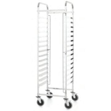 Hendi Prevozni voziček za prevoz gastronomskih pločevin 15 x 600 x 400 mm Kitchen Line – Hendi 813287
