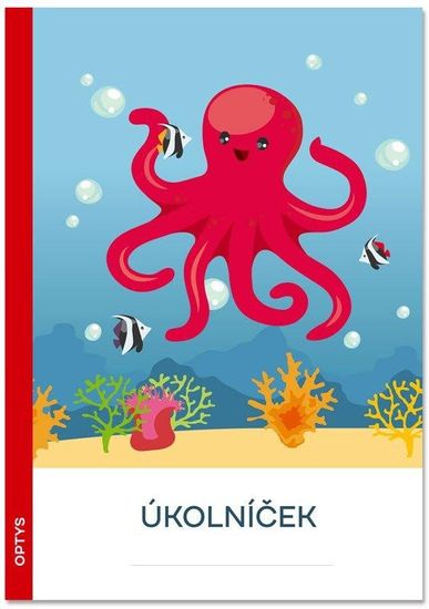 Optys Knjiga za domače naloge A5, 20 listov - Octopus