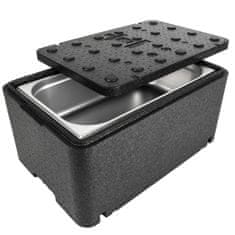 NEW Termobox škatla termos posoda s pokrovom za zdravila hrano 600x400x296mm GN1/1 48L Arpack