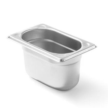 Hendi Gastronomska posoda GN 1/9, višina 150 mm, Kitchen Line STAL, 1,3 l