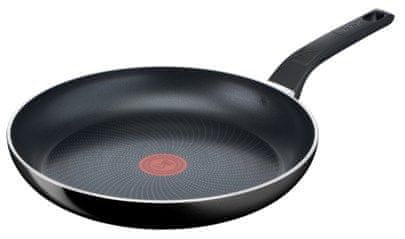 Tefal Tefal C27205 vsestranska ponev, 26 cm, aluminijasta, z non-stick premazom, primerna za halogenske, plinske in keramične kuhalne površine