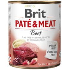 Brit Paté & Meat Cons. Govedina 800 g