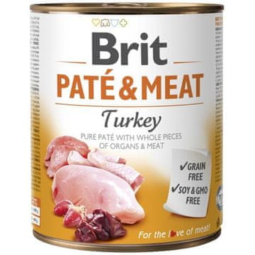 Brit Paté &amp; Meat Cons. Puran 800 g