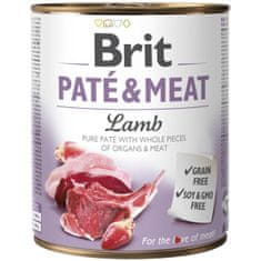 Brit Paté & Meat Cons. Jagnječje meso 800 g