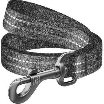 WAUDOG Bombažni povodec 25mmx300cm siv