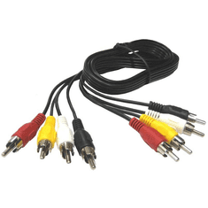 Cabletech Cinch kabel 4xM. / 4xM. 1,5m