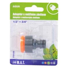 Adapter z notranjim navojem 1/2" + 3/4" AQUA