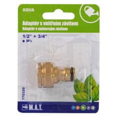 ROSA Adapter z notranjim navojem 1/2" + 3/4" Ms AQUA