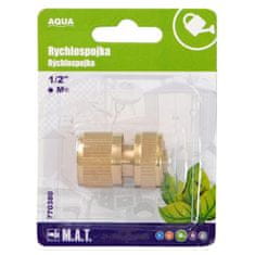 M.A.T Group Hitra spojka 1/2" Ms AQUA