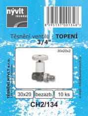 STREFA Tesnila za grelnike 3/4" vent.30x20 klin.CH2/134 (10 kosov)