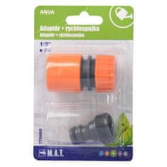 M.A.T Group Adapter + hitra spojka 1/2" AQUA