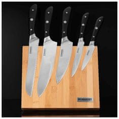 Porkert Magnetni blok za nože 24x21x12cm bambus