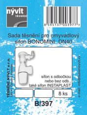 TĚSNĚNÍ NÝVLT s.r.o. Tesnjenje za umivanje BONOMINI set 8 kosov. B/397