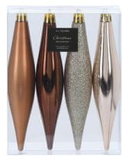 STREFA Božična dekoracija RAMPOUCH 15cm HN/ZL mix (4 kosi)