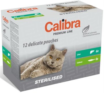 Calibra Catkapsa Premium Sterile multipack 12x100g