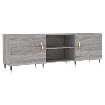 Vidaxl TV omarica siva sonoma 150x30x50 cm inženirski les