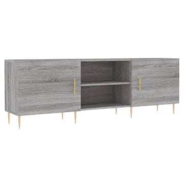 Vidaxl TV omarica siva sonoma 150x30x50 cm inženirski les