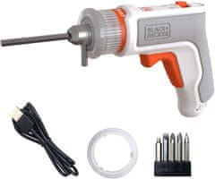 Black+Decker AKU vijačnik 3,6 v + dodatki BCRTA01