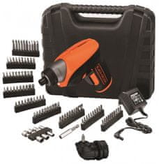 Black+Decker Nn aku vijačnik 3,6 v + 99-delni set nastavkov CS3652LKA