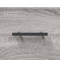 Vidaxl Klop za čevlje siva sonoma 102x35x55 cm inženirski les