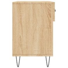Vidaxl Klop za čevlje sonoma hrast 102x35x55 cm inženirski les